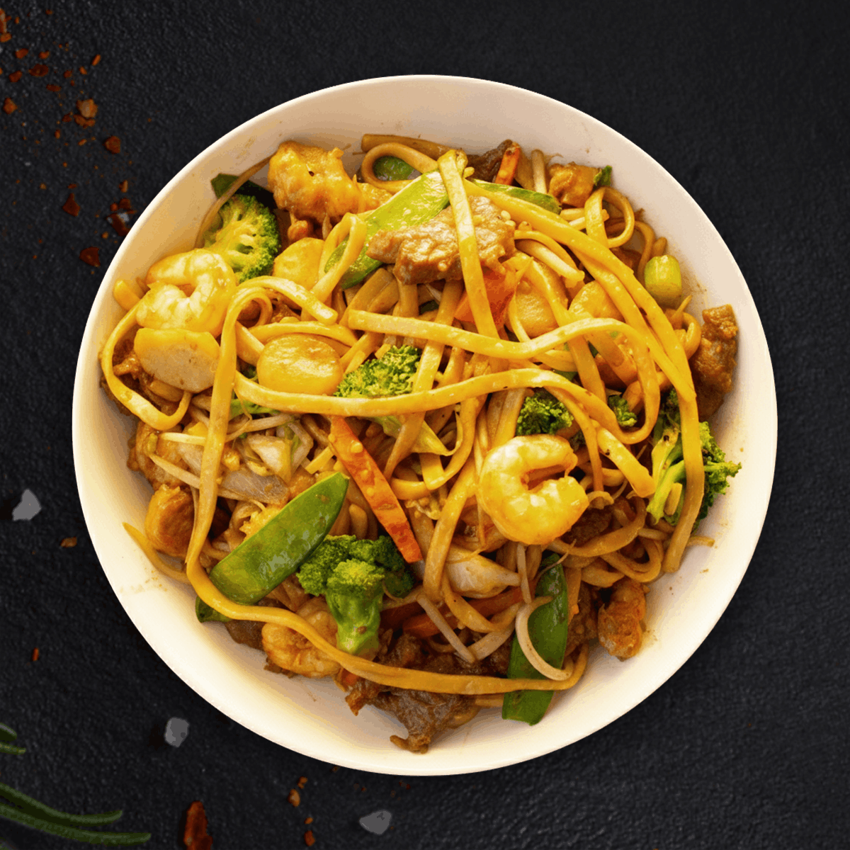 Combination Hakka Noodles (Thin)