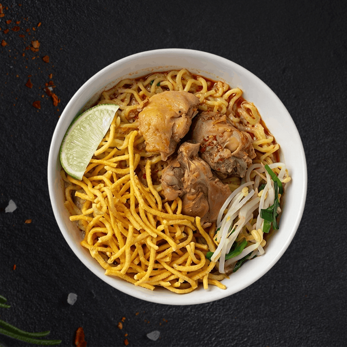 Singapore Chicken Noodles