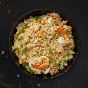Singapore Shrimp Fried Rice