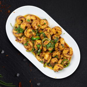 Manchurian Shrimp Dry